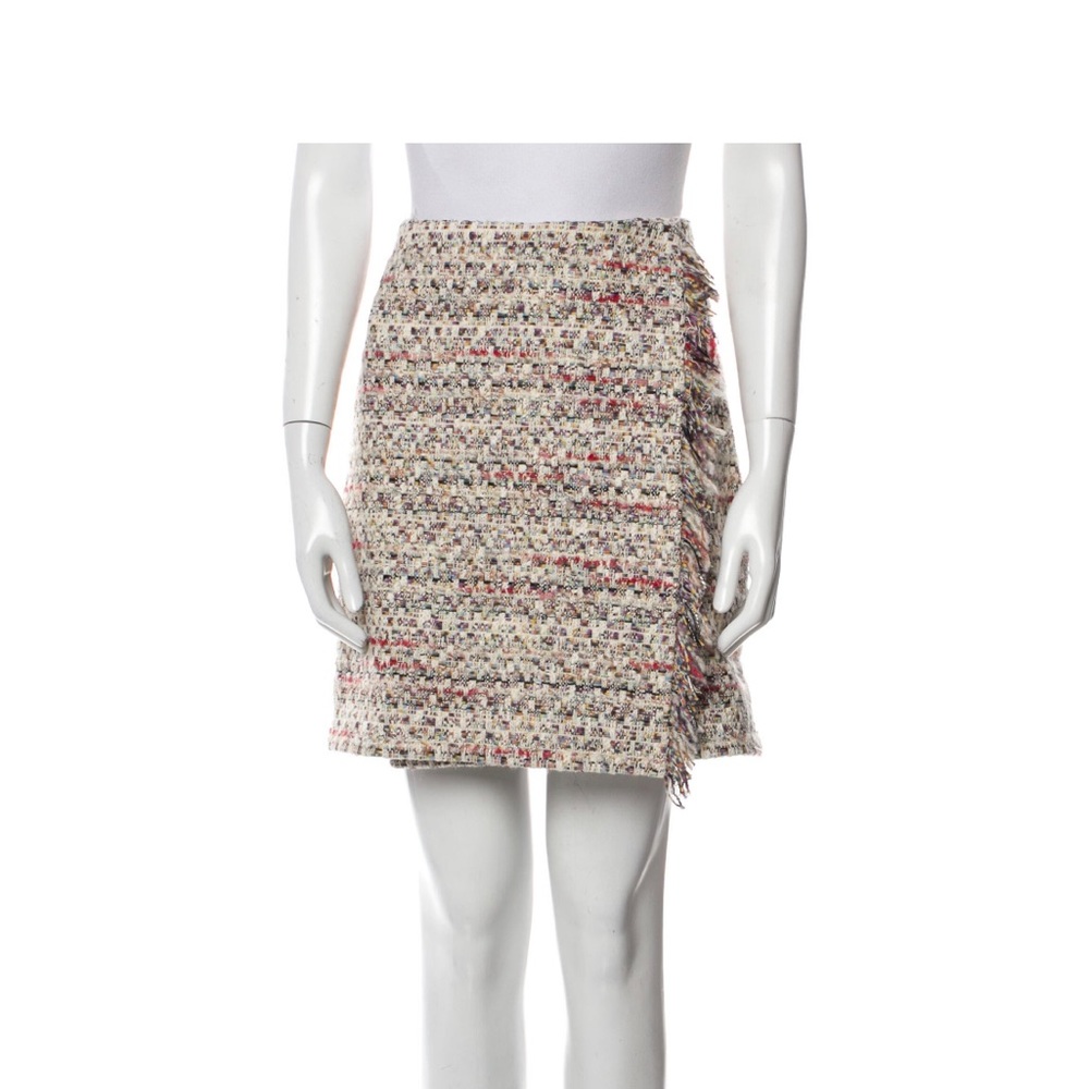 Adam Lippes tweed mini skirt